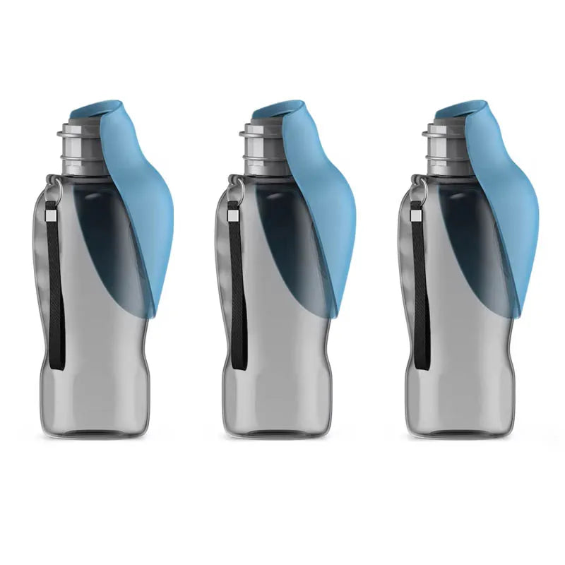 800ml large capacity dog outdoor pet water cup portable accompanying cup folding flip water feeder outdoor water bottle supplies