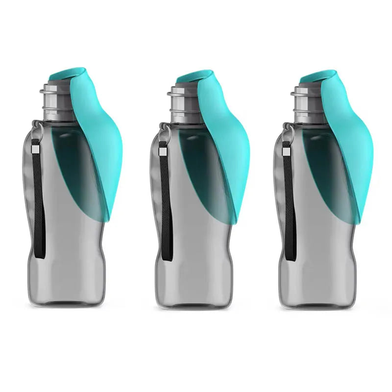 800ml large capacity dog outdoor pet water cup portable accompanying cup folding flip water feeder outdoor water bottle supplies